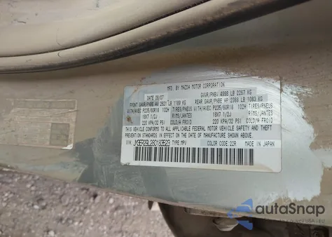 2008 Mazda Cx-7 z USA, uszkodzony, nr VIN JM3ER29L280183523